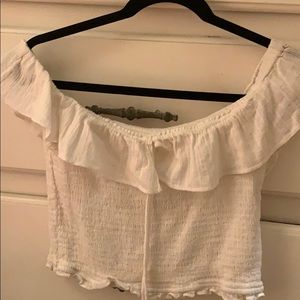 Zara off the shoulder top